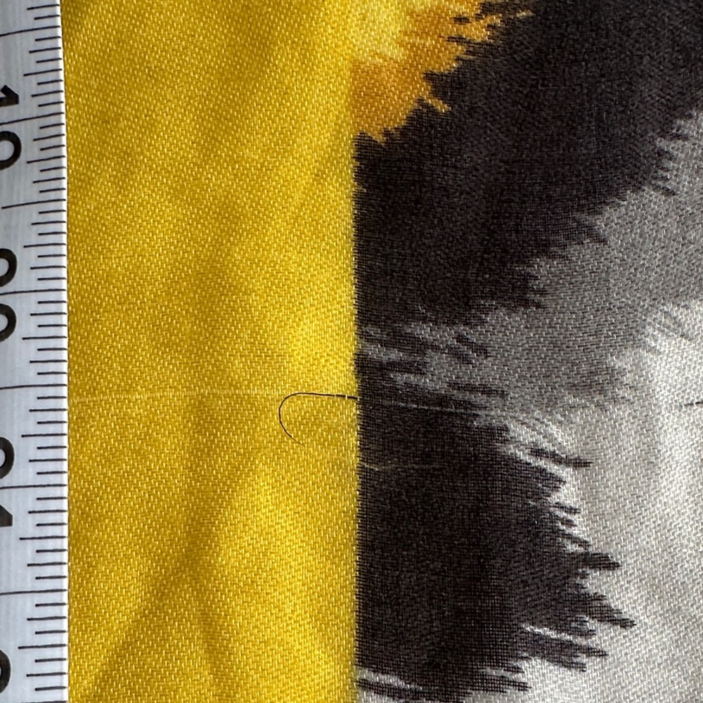 Nadine West Yellow and Black Scarf - Picture 8 of 9